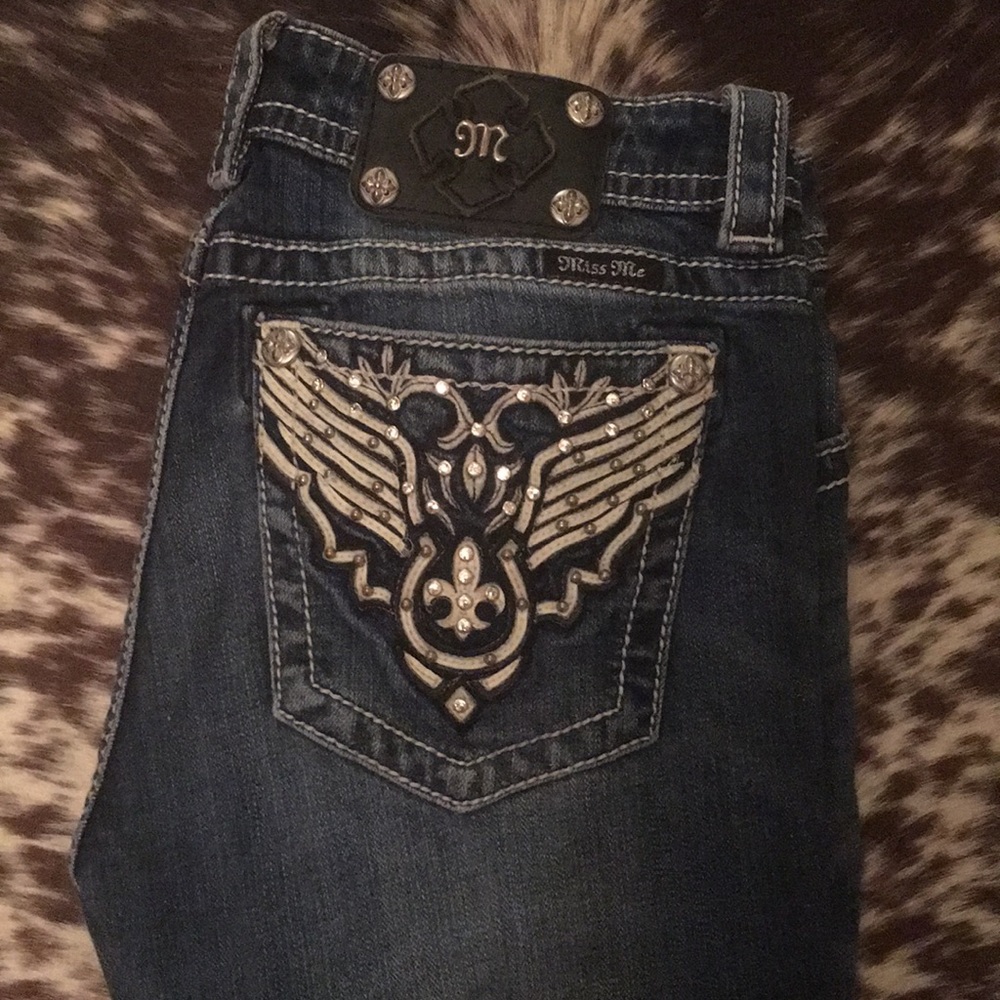 Miss Me Jeans Mid-Rise Boot Cut Size 30
